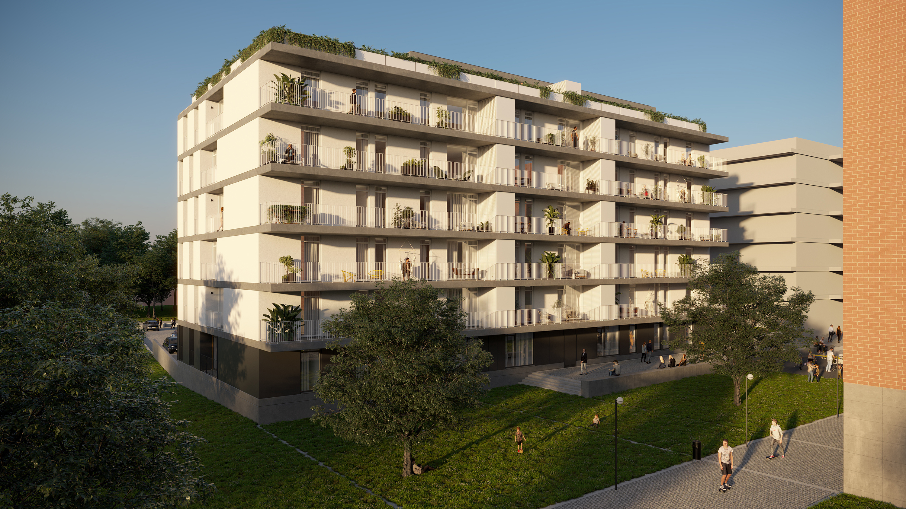 Render de arquitetura por Marco Capela