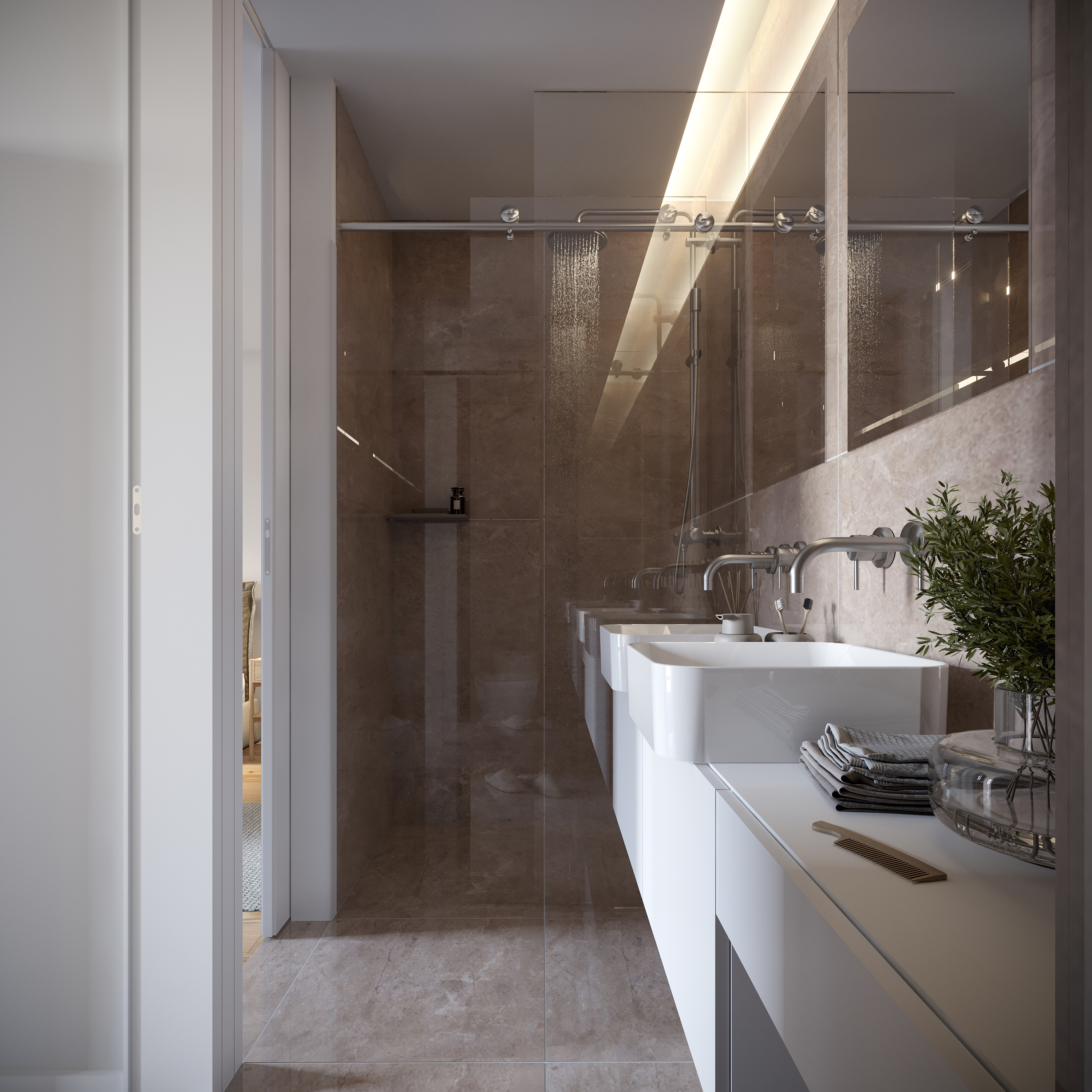 Render de arquitetura por Marco Capela