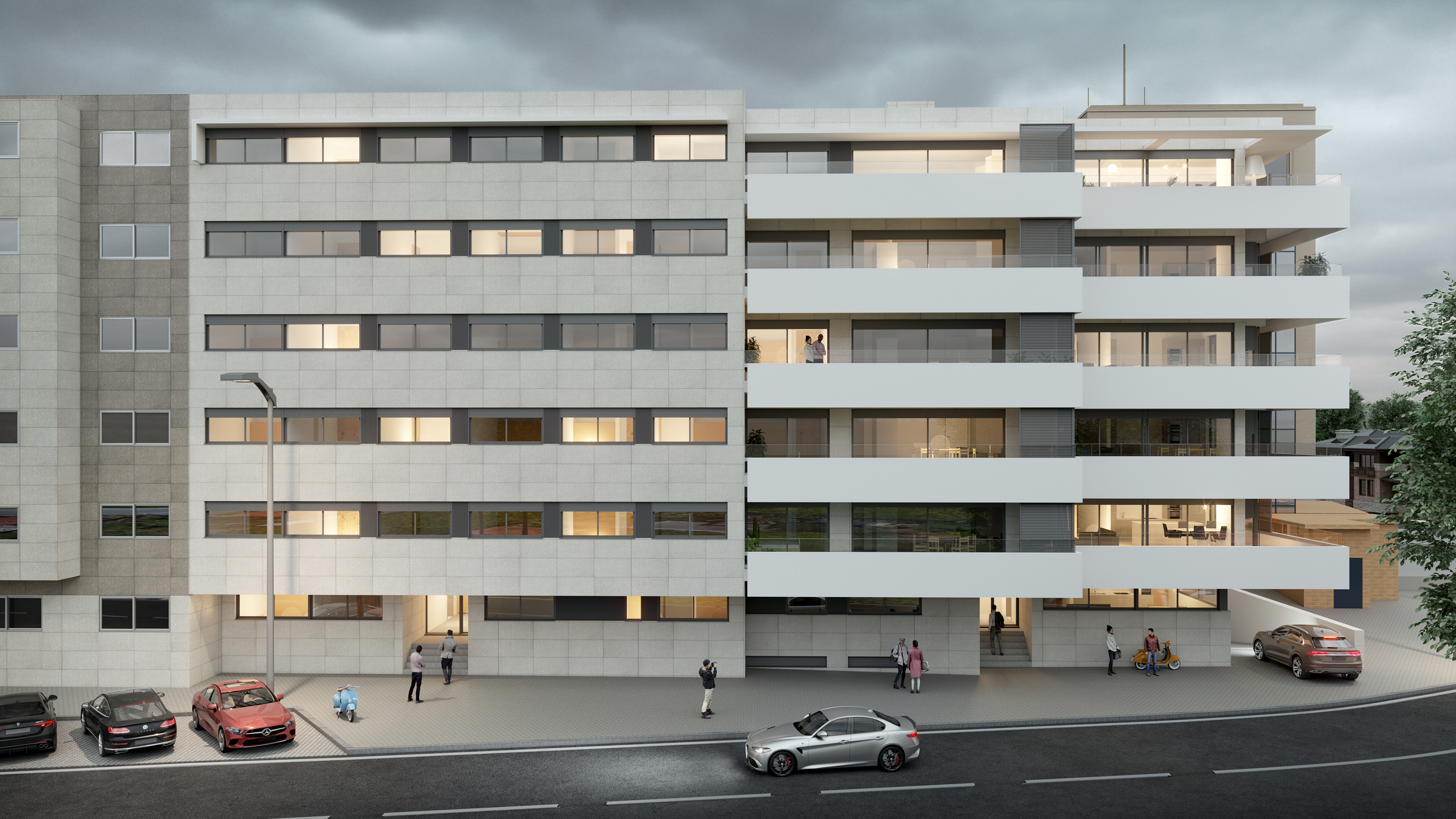 Render de arquitetura por Marco Capela