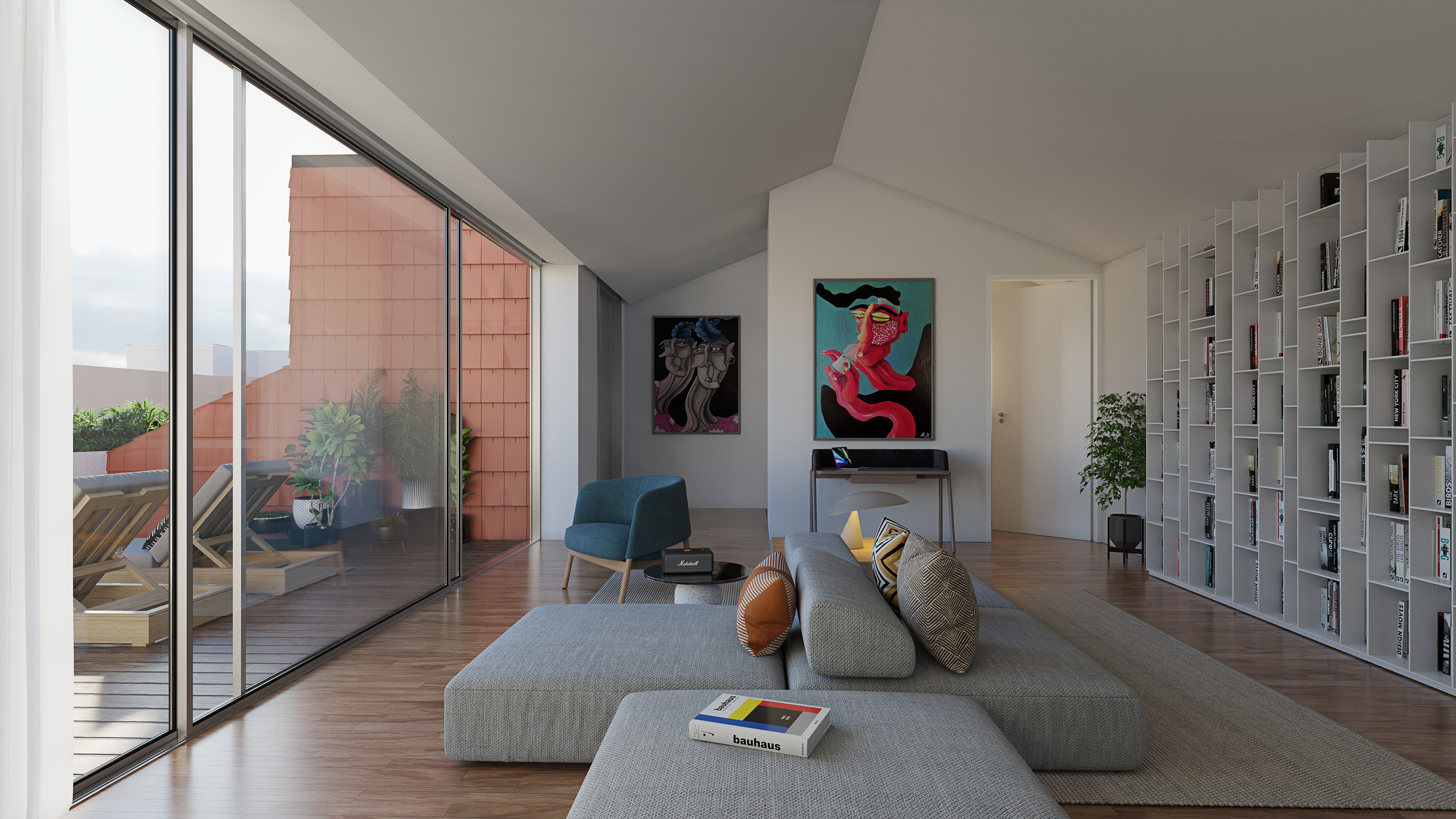 Render de arquitetura por Marco Capela