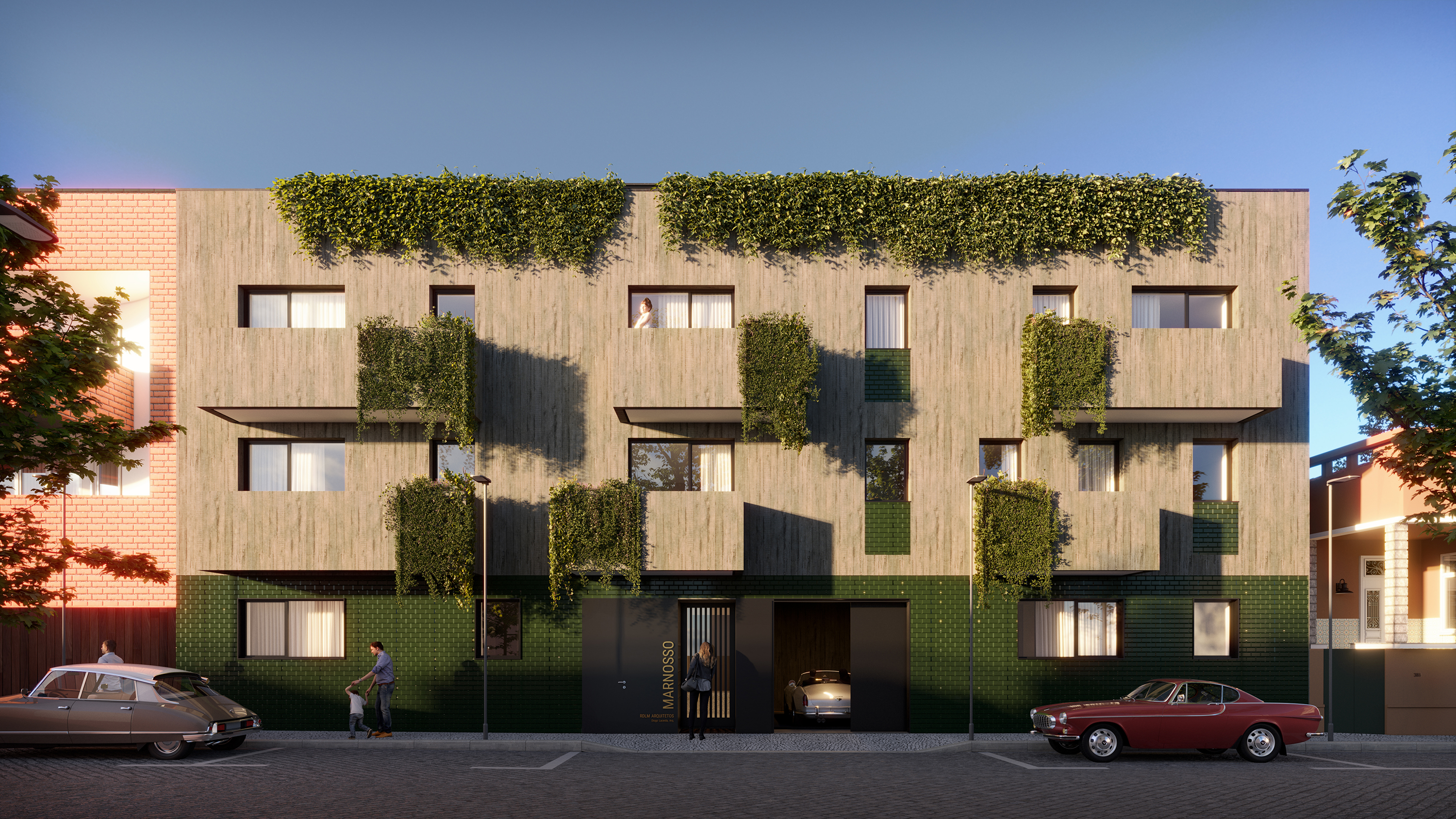 Render de arquitetura por Marco Capela