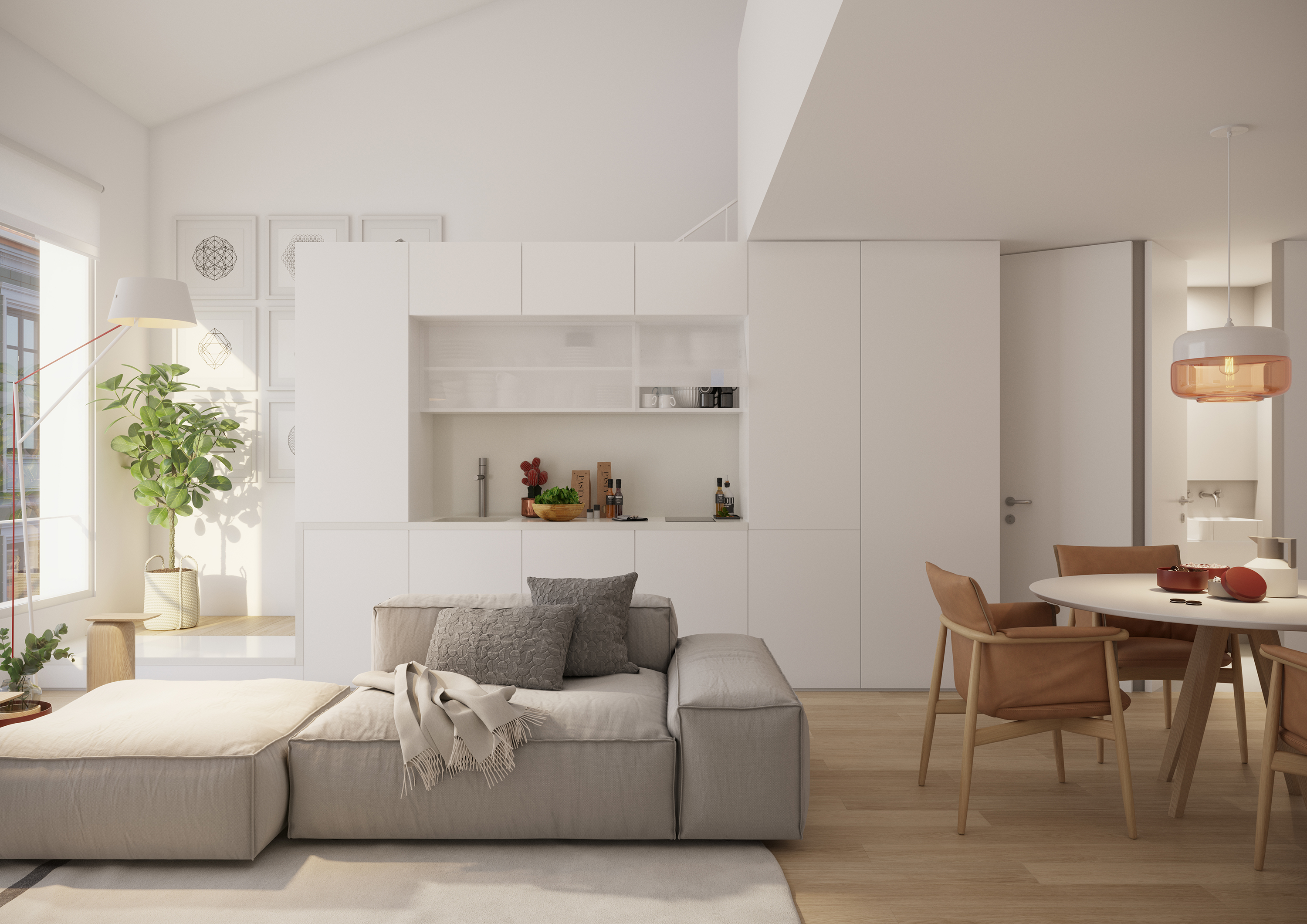 Render de arquitetura por Marco Capela