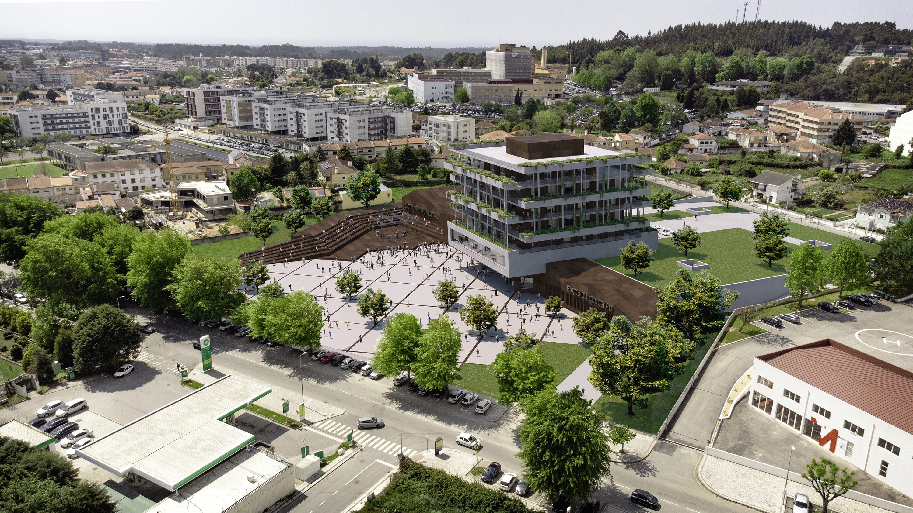 Render de arquitetura por Marco Capela