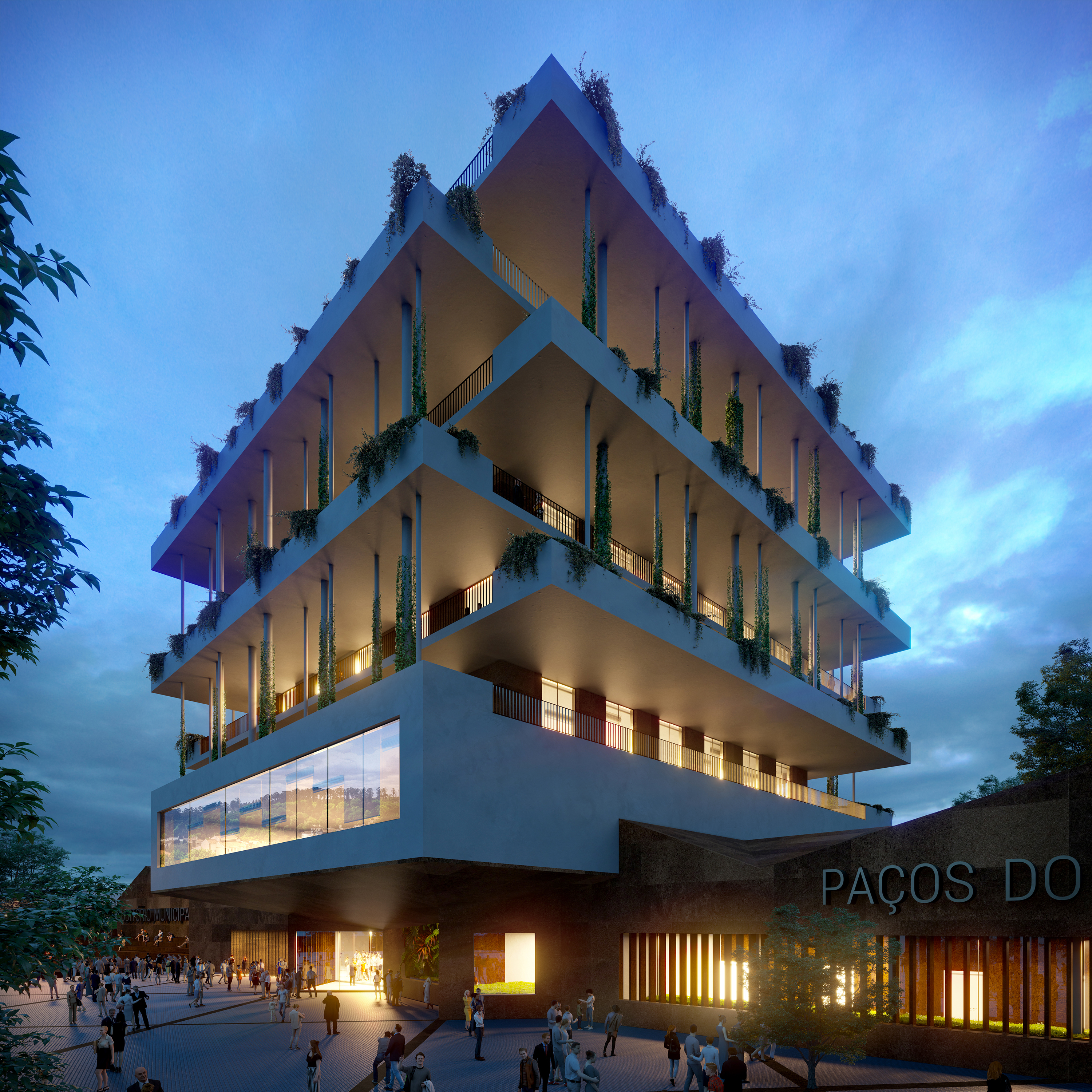 Render de arquitetura por Marco Capela