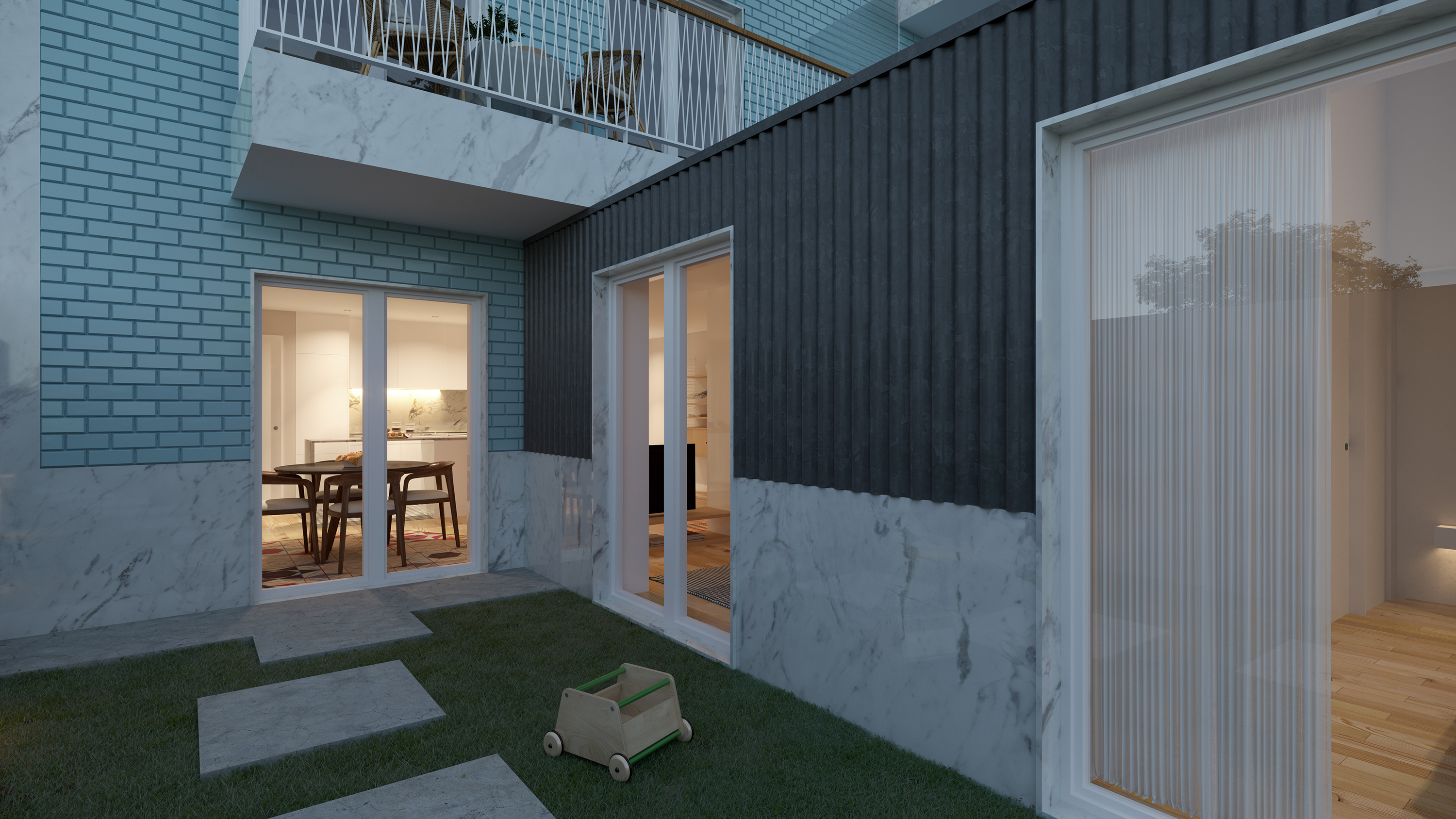 Render de arquitetura por Marco Capela