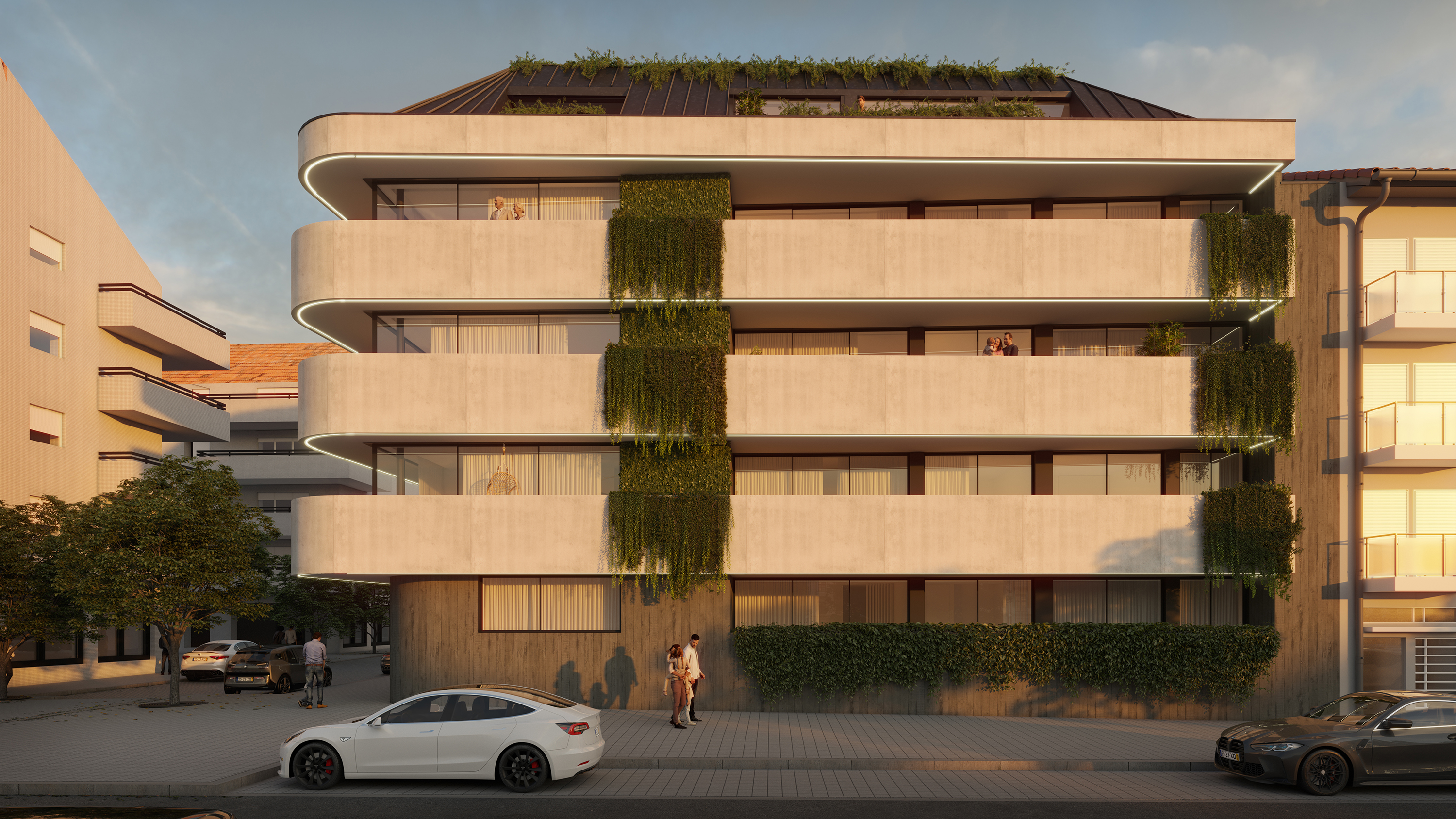 Render de arquitetura por Marco Capela