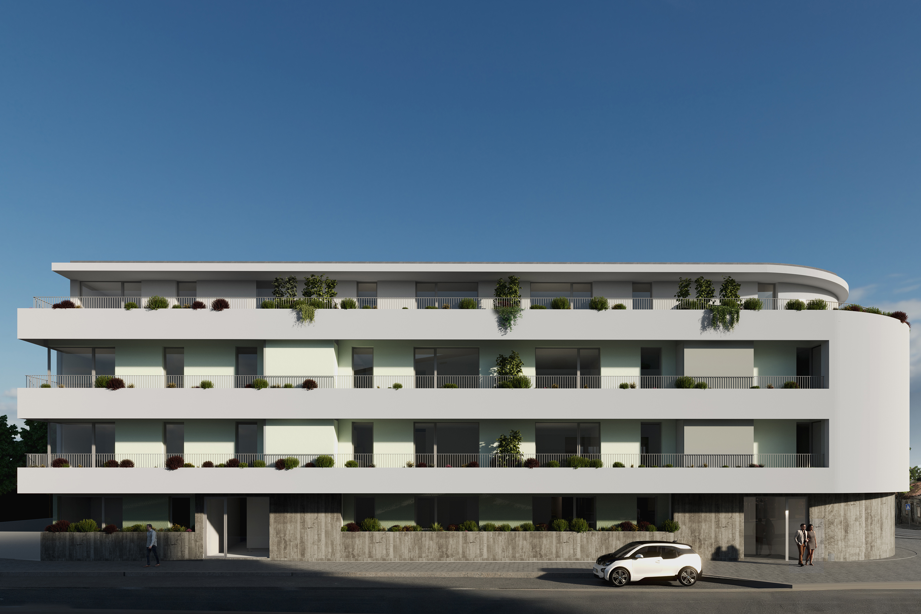 Render de arquitetura por Marco Capela